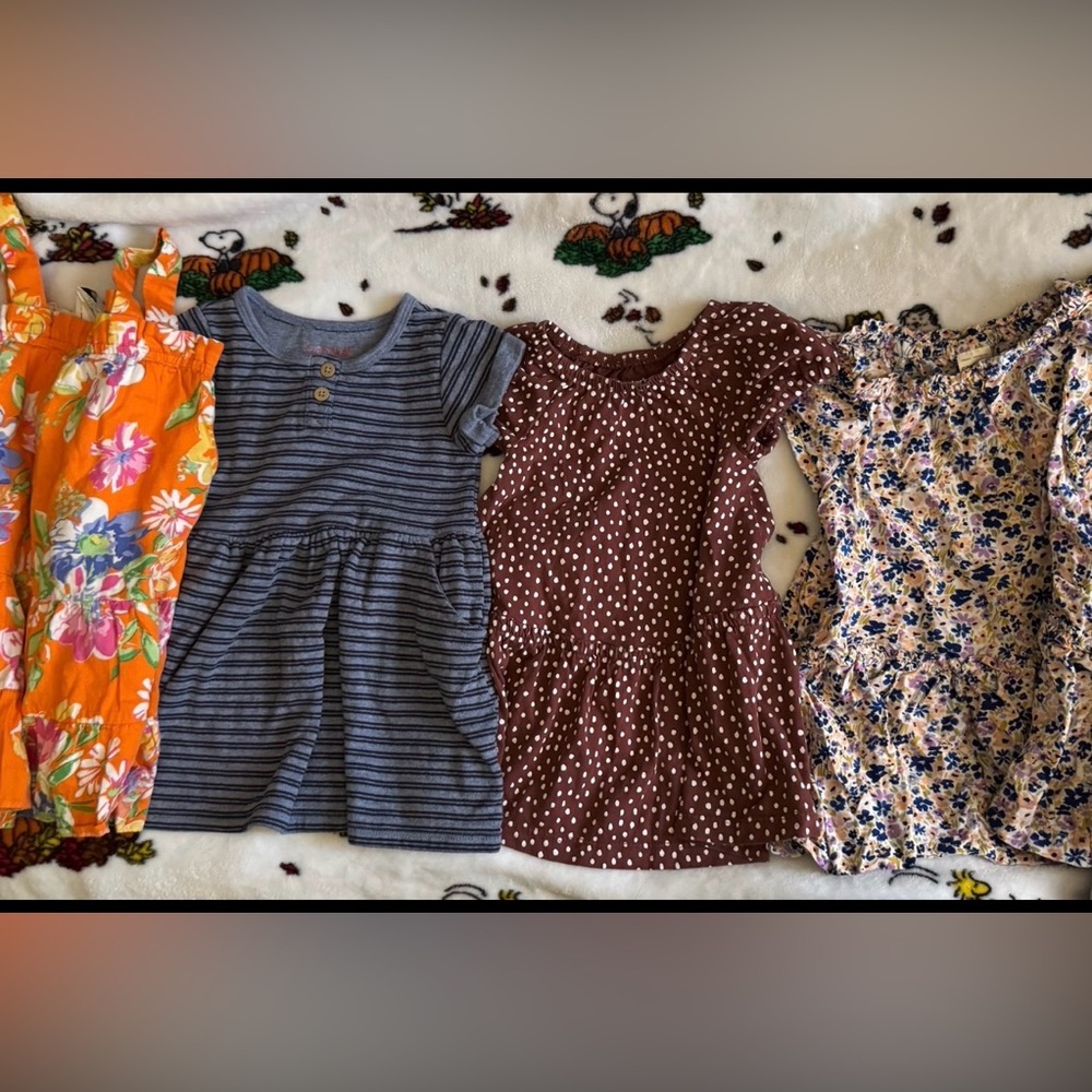 Carter's Kids Floral, Striped, and Polka Dot Blouses
